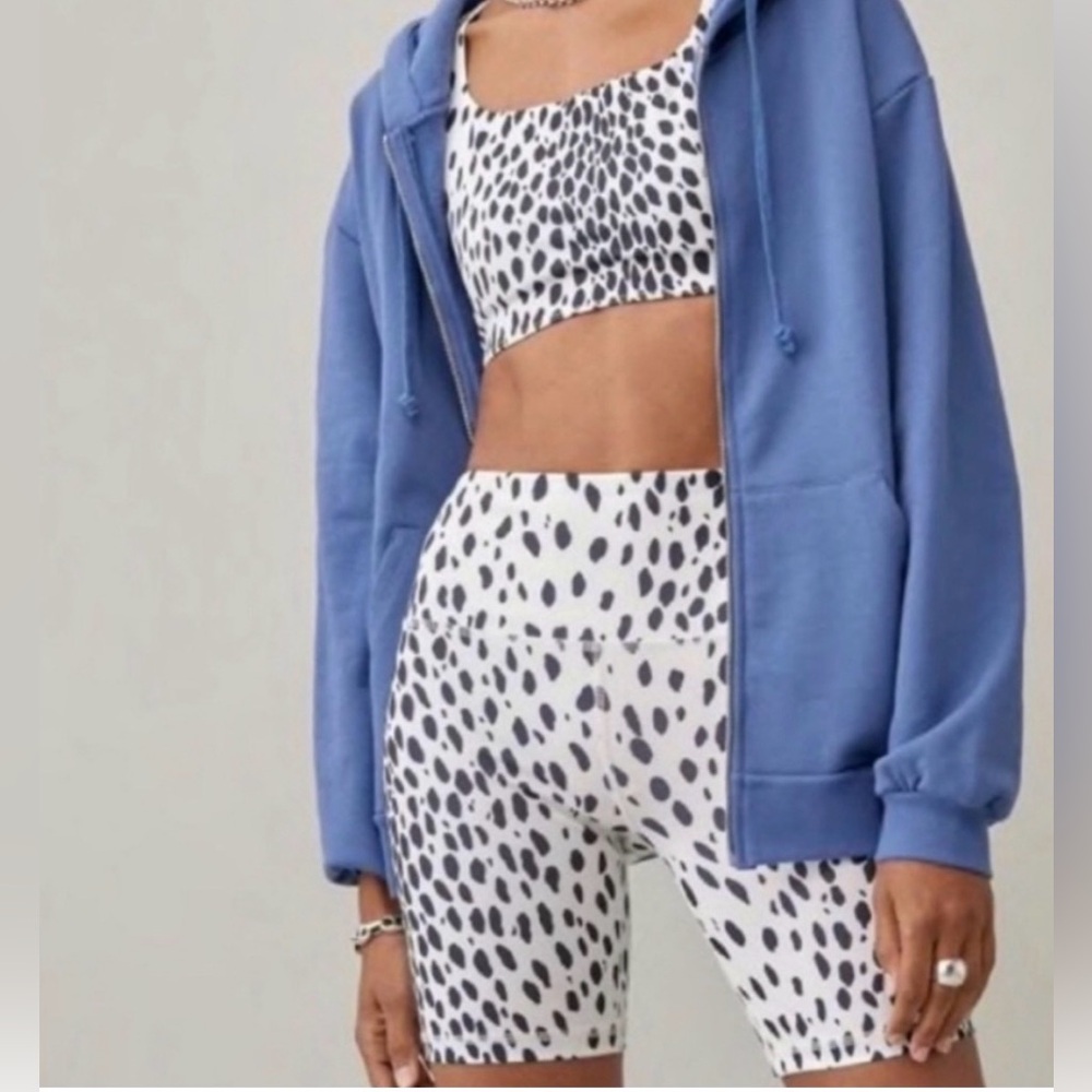 Reformation eco activewear 2pc set, nude/pink/blush, size small - Picture 2 of 5